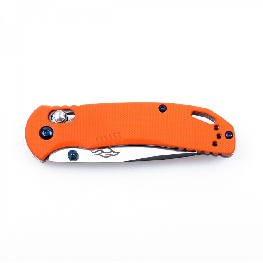  Firebird GANZO F753M1 Pocket Folding Knife G-10 Anti-Slip  Handle with Clip 440C Stainless Steel Blade Camping Fishing Outdoor Folder  EDC Knife (Orange) : Sports & Outdoors