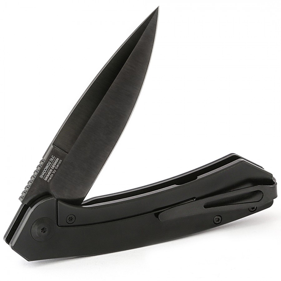 Knife Adimanti Shadow by Ganzo (SKIMEN design) diamond-like carbon coating blade