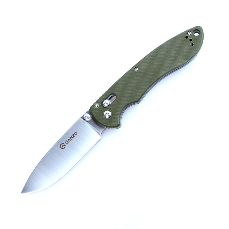 Knife Ganzo G740 (Black, Orange, Green)