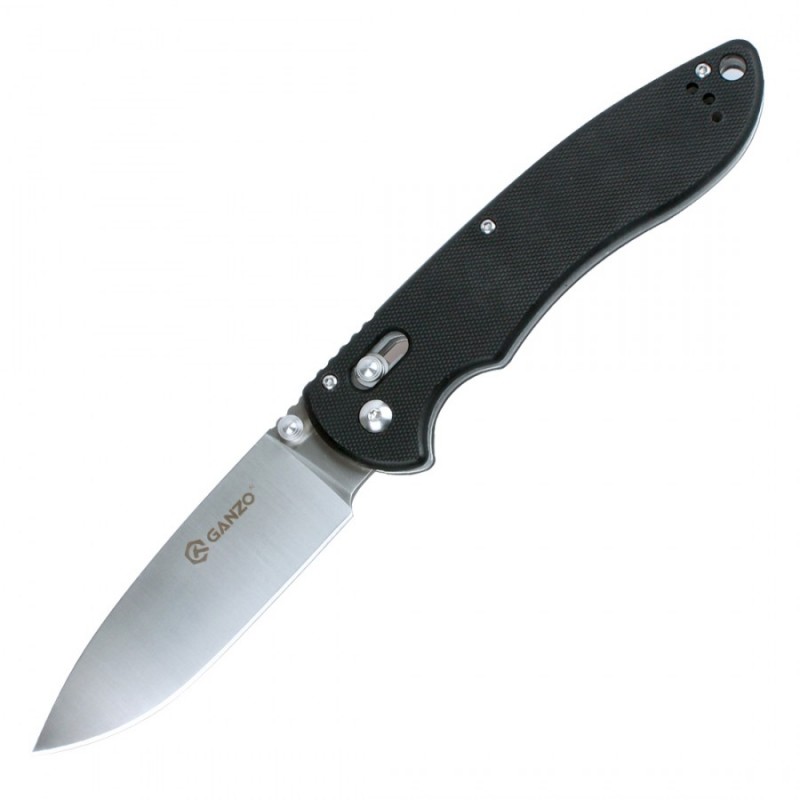 Knife Ganzo G740 (Black, Orange, Green)