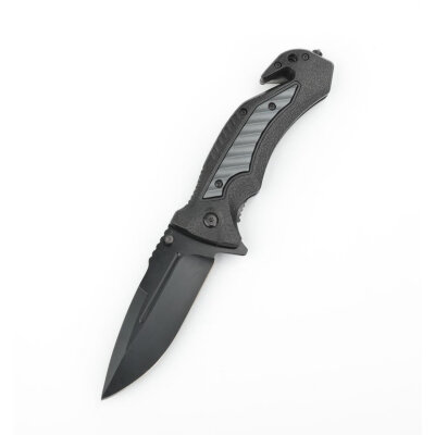 KNIFE GANZO G628 (Grey, Green, Red)