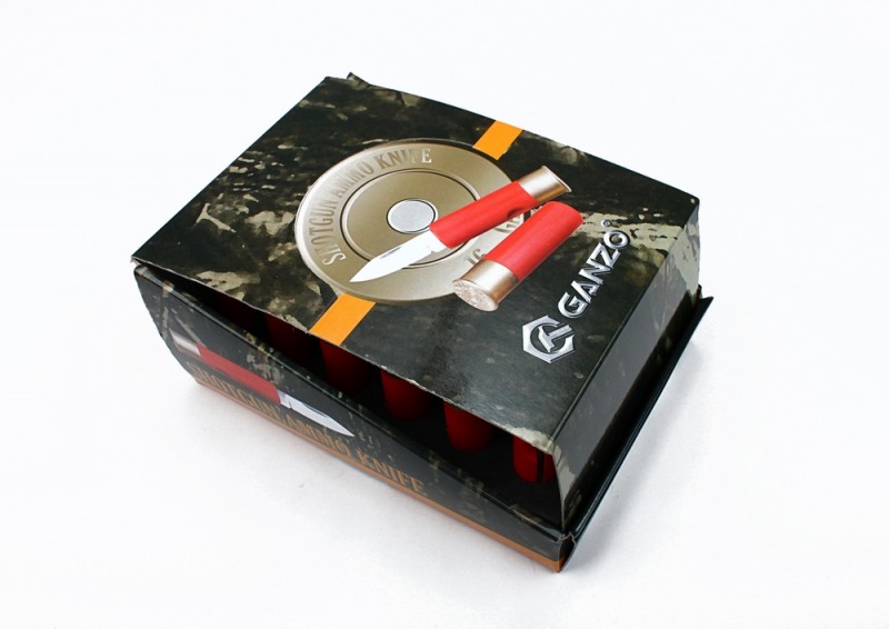 Knife Ganzo G624 (Black, Blue, Red, Green)