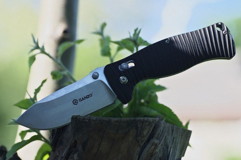 Knife Ganzo G720 (Black, Green, Orange)