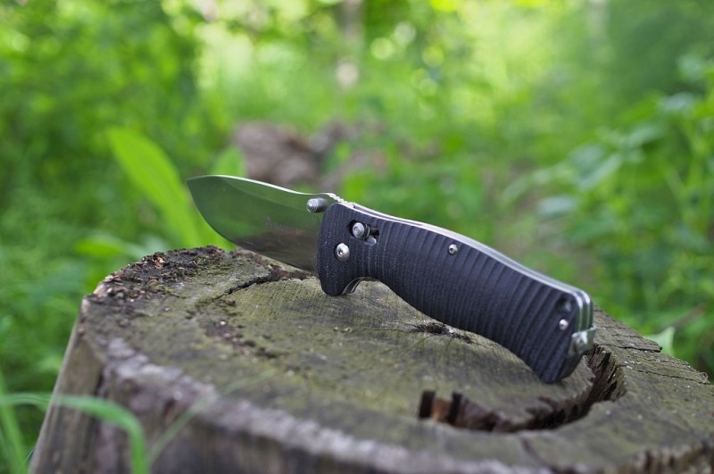 Knife Ganzo G720 (Black, Green, Orange)