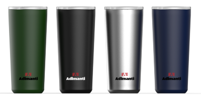 Adimanti  Vacuum-Insulated Stainless Steel  Thermal insulated containers  for beverages with Leak-Proof Lid