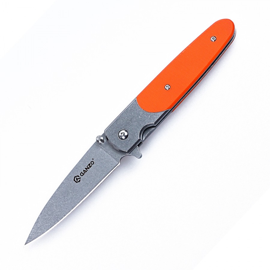 Knife Ganzo G743-2 (Black, Green, Orange)