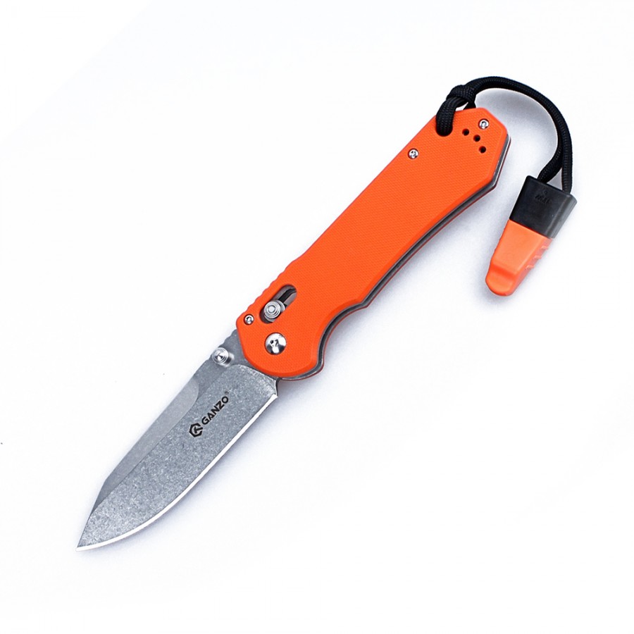 Knife Ganzo G7452-WS (Black, Green, Orange)