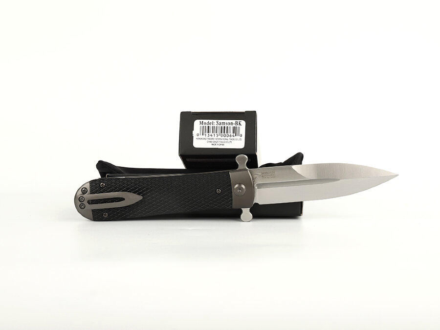 Knife Adimanti by Ganzo (SAMSON design) Black