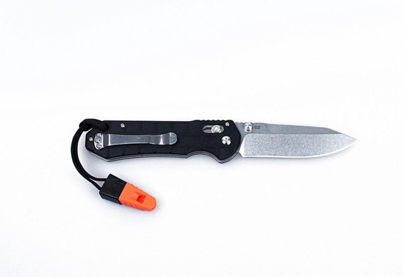 Knife Ganzo G7452P-WS (Black, Orange)