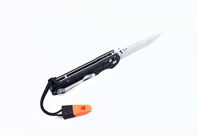 Knife Ganzo G7452P-WS (Black, Orange)
