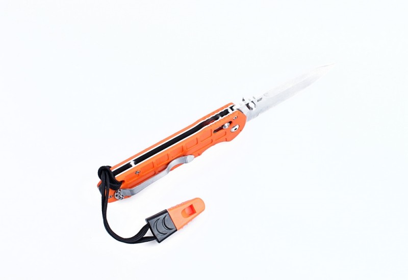 Knife Ganzo G7452P-WS (Black, Orange)