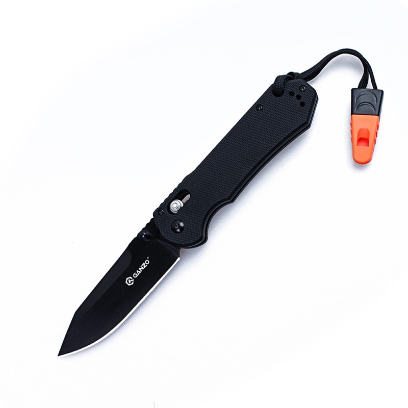 Knife Ganzo G7453-WS (Black, Green, Orange)