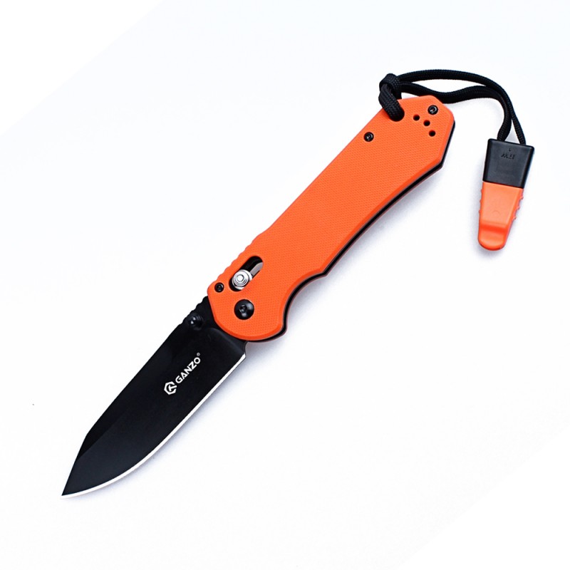 Knife Ganzo G7453-WS (Black, Green, Orange)