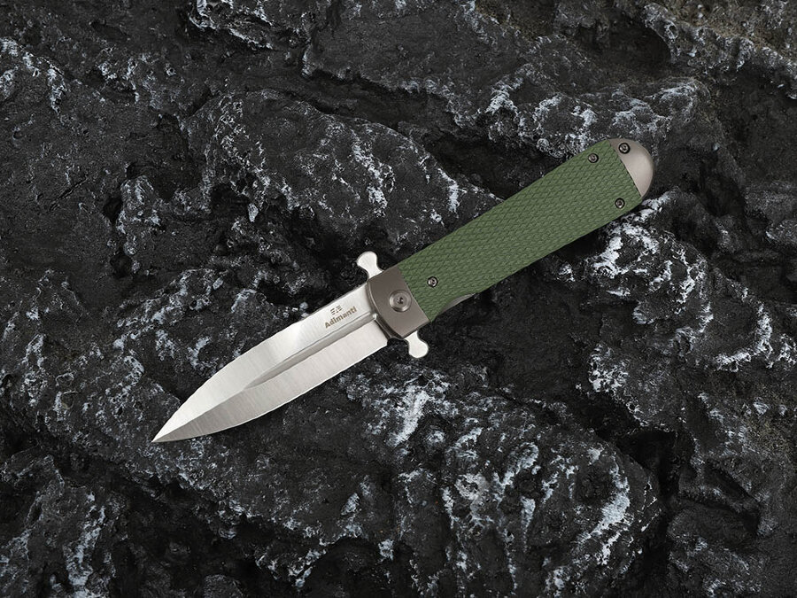 Knife Adimanti by Ganzo (SAMSON design) Green