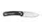 Knife Ganzo G768 (Black, Green-Blue, Carbon Fiber)-7