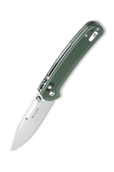Knife Ganzo G768 (Black, Green-Blue, Carbon Fiber)