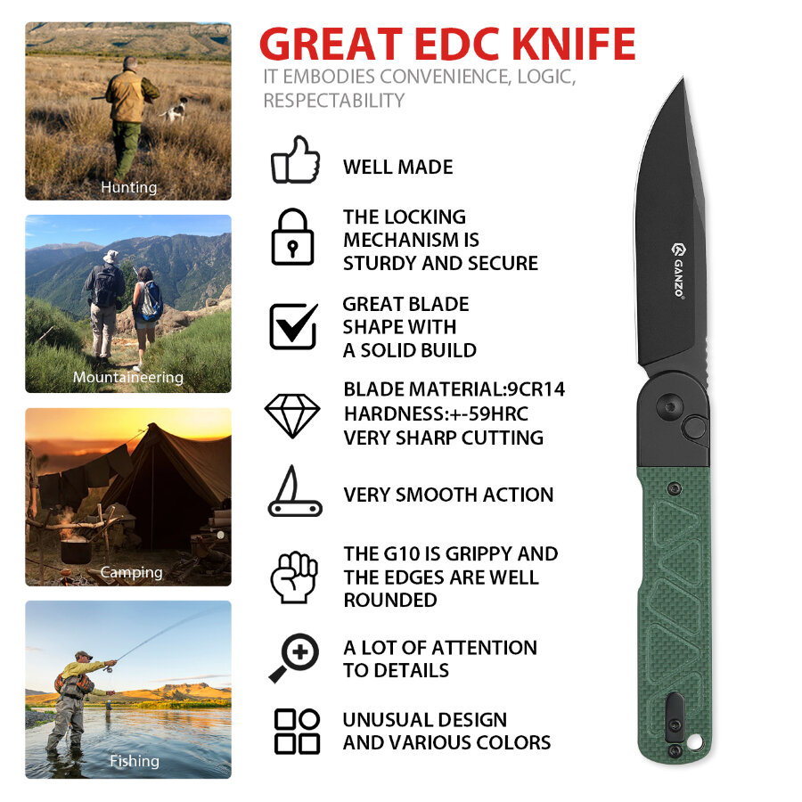 Knife Ganzo G767PT