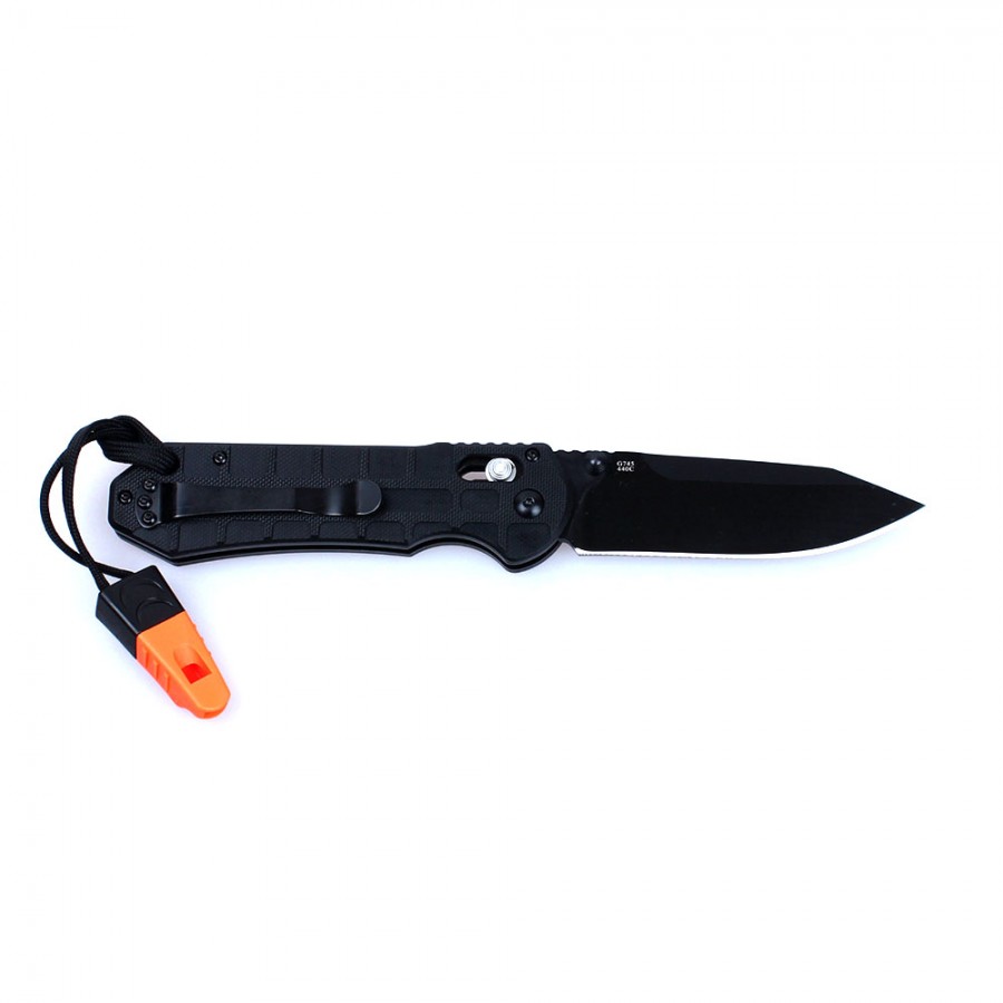Knife Ganzo G7453P-WS (Black, Orange)
