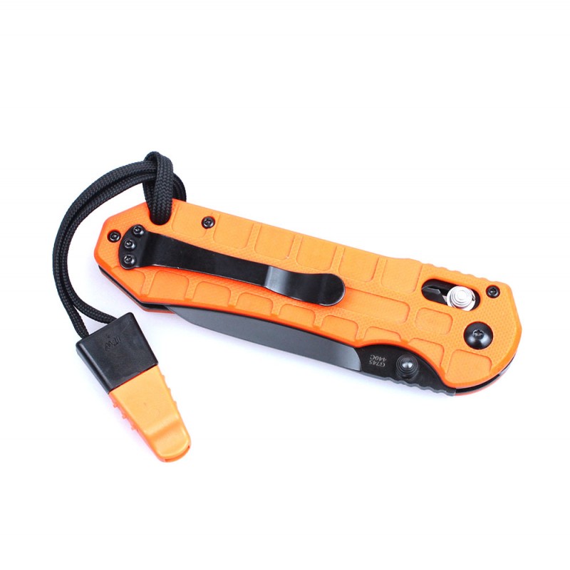 Knife Ganzo G7453P-WS (Black, Orange)