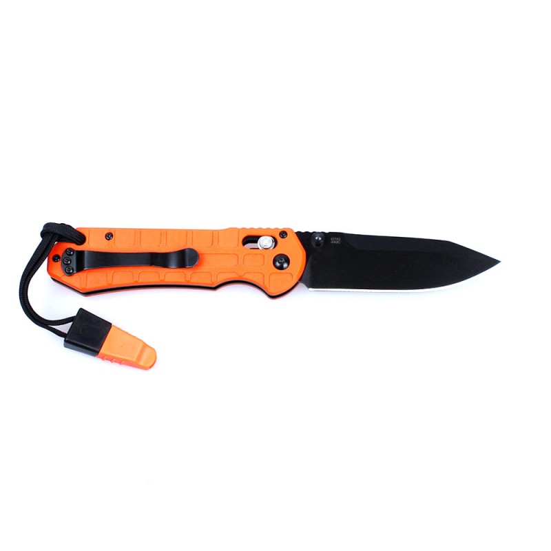 Knife Ganzo G7453P-WS (Black, Orange)