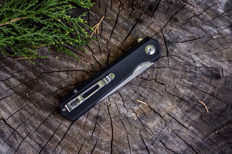 Knife Firebird FH11 (Black, Green)