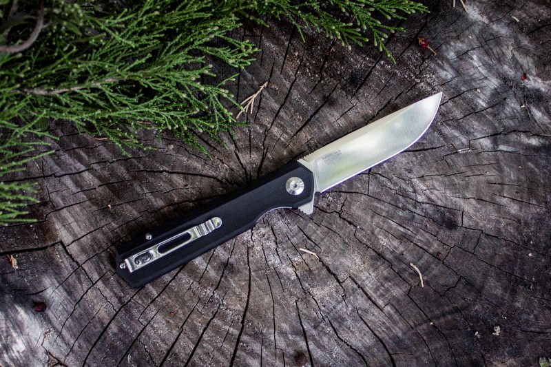 Knife Firebird FH11 (Black, Green)