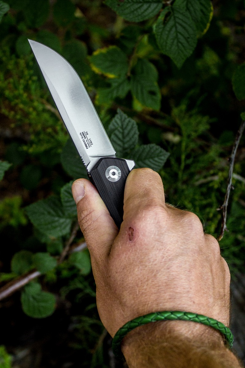 Knife Firebird FH11 (Black, Green)