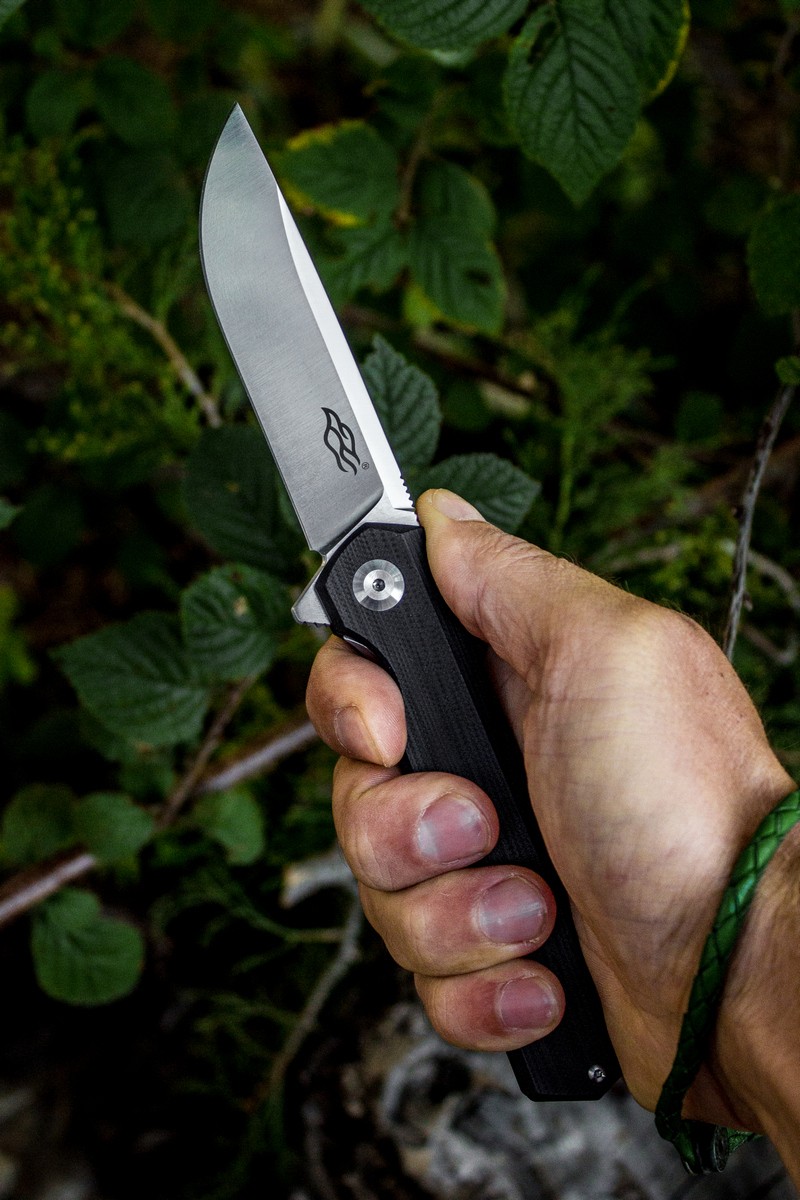 Knife Firebird FH11 (Black, Green)