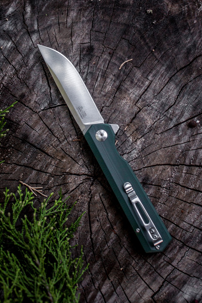 Knife Firebird FH11 (Black, Green)