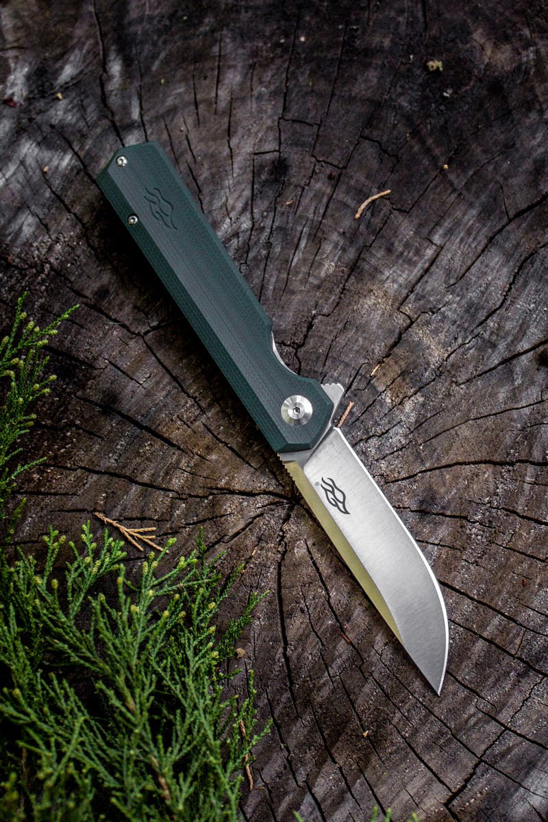 Knife Firebird FH11 (Black, Green)