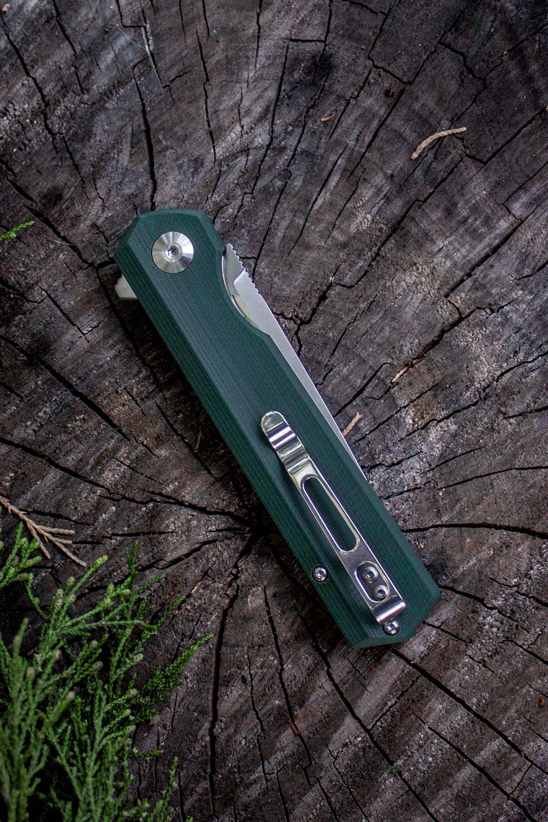 Knife Firebird FH11 (Black, Green)