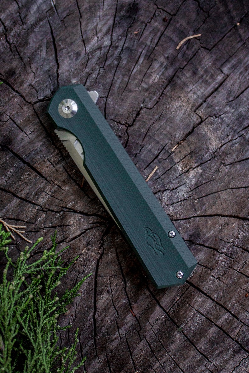 Knife Firebird FH11 (Black, Green)