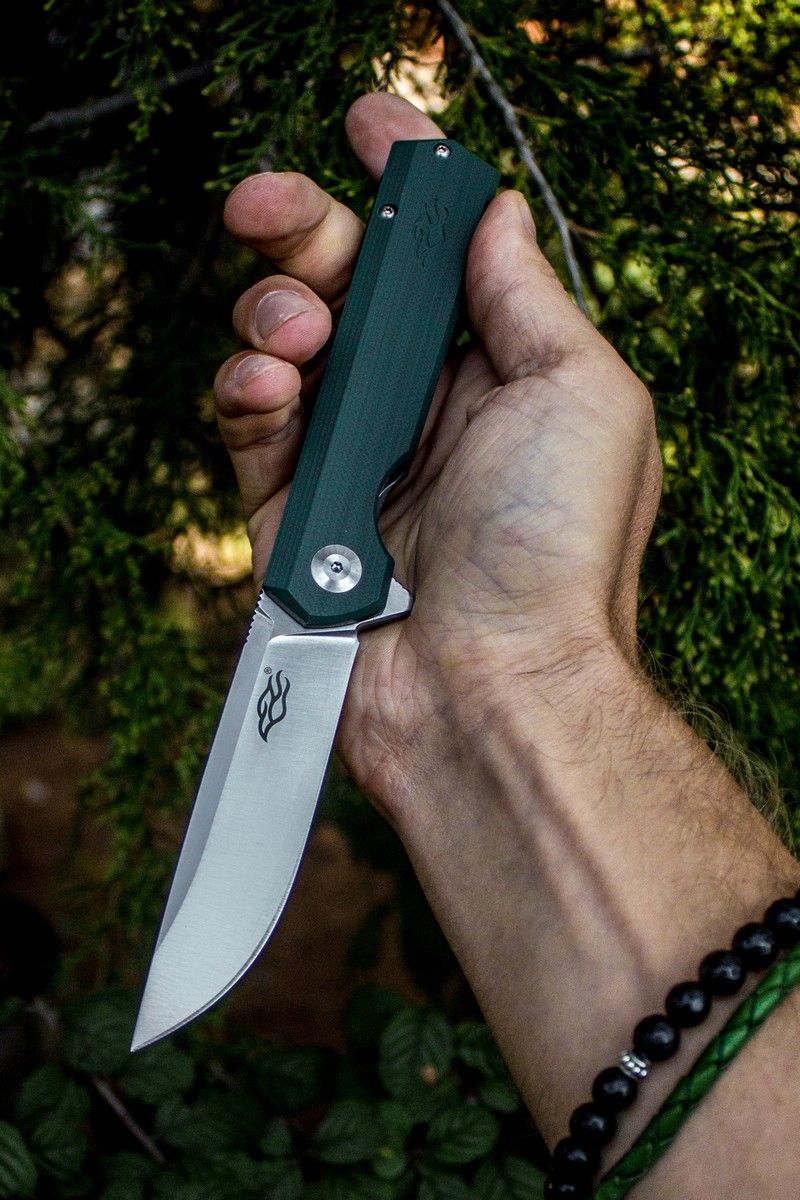 Knife Firebird FH11 (Black, Green)