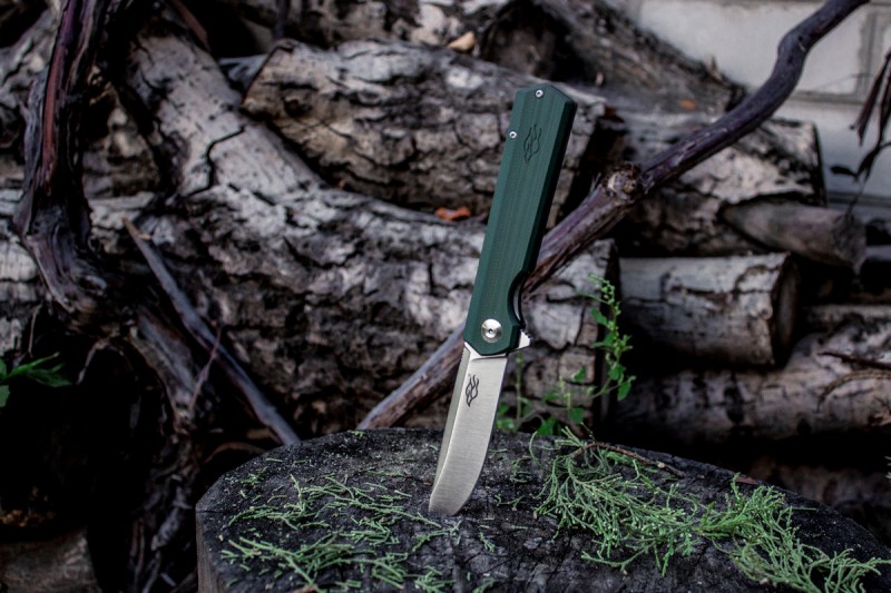 Knife Firebird FH11 (Black, Green)