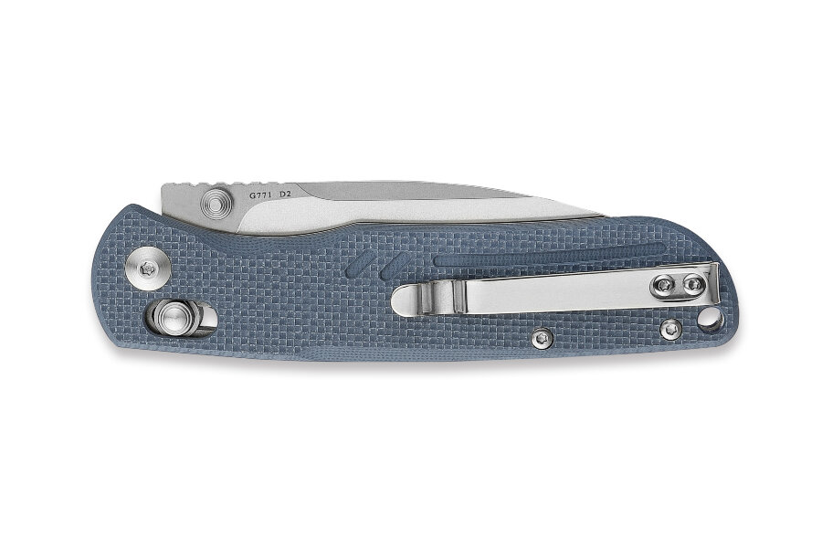 Knife Ganzo G771(Black, Green-blue, Gray)