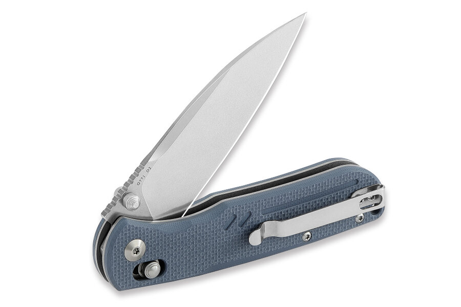 Knife Ganzo G771(Black, Green-blue, Gray)