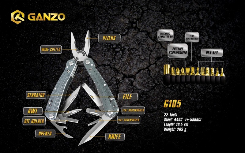Multi-Tool Ganzo G105