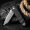 KNIFE Firebird FH927 (Black, Green-blue, Carbon fiber)-16