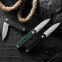 KNIFE Firebird FH927 (Black, Green-blue, Carbon fiber)-20