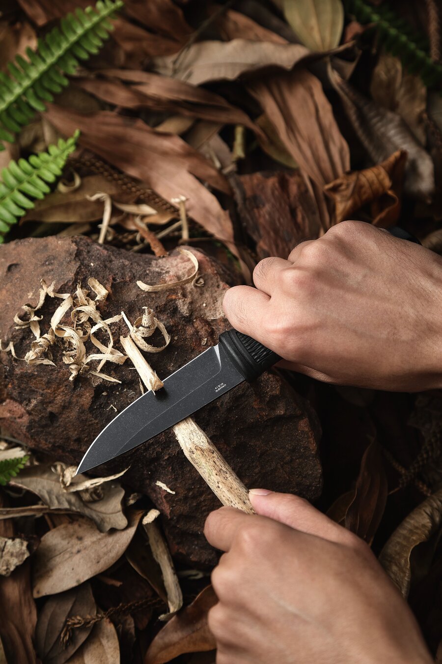 Knife G806WB-BK by GANZO