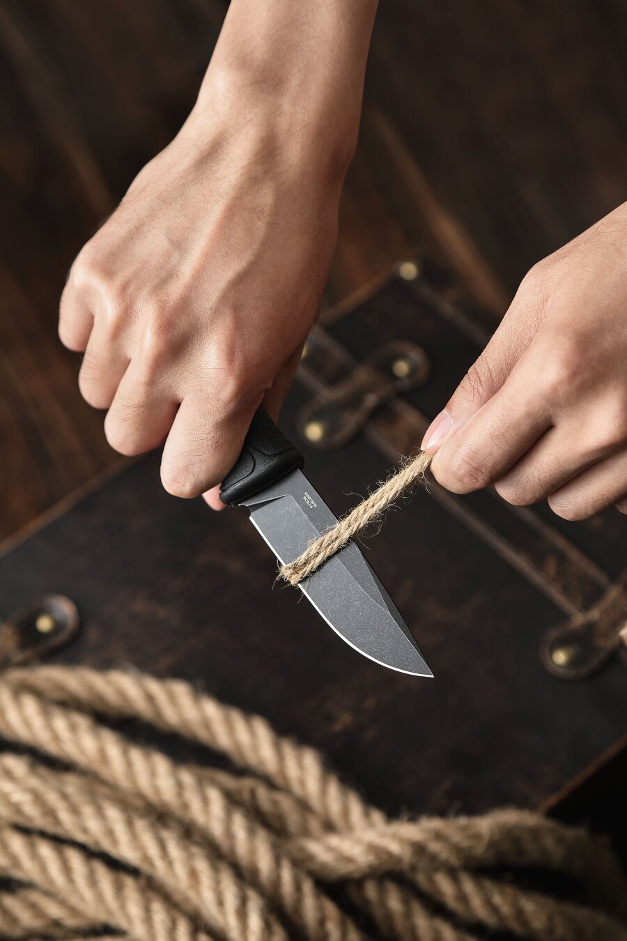 Knife G807WB-BK by GANZO