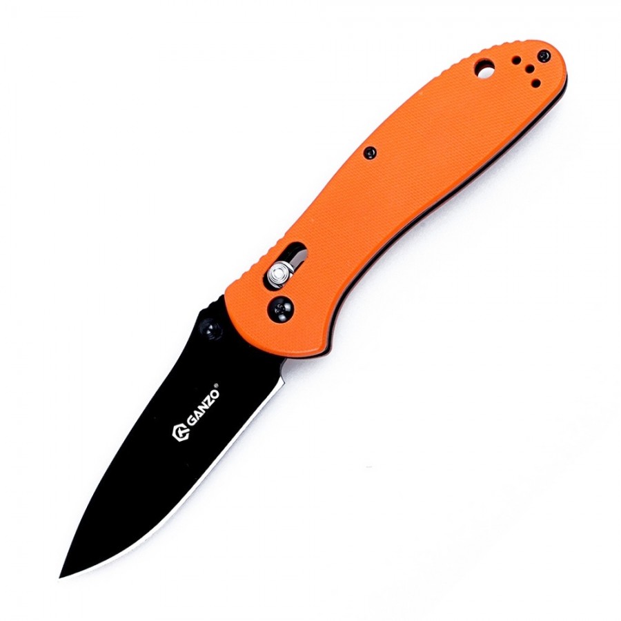 Knife Ganzo G724M (Black, Green, Orange) online catalog ,  description of Knife Ganzo G724M (Black, Green, Orange), characteristics  Knife Ganzo G724M (Black, Green, Orange)